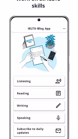 IELTS-Blog App for practice Screenshot 1 - AppWisp.com IELTS-Blog App for practice Screenshot 1 - AppWisp.com