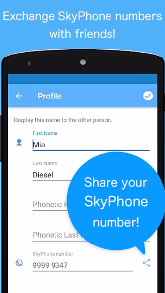 SkyPhone - Voice & Video Calls Screenshot 3 - AppWisp.com SkyPhone - Voice & Video Calls Screenshot 3 - AppWisp.com