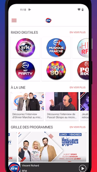 RFM, le meilleur de la musique Screenshot 2 - AppWisp.com RFM, le meilleur de la musique Screenshot 2 - AppWisp.com