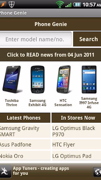 Phone Genie - GSMArena Browser Screenshot 1 - AppWisp.com Phone Genie - GSMArena Browser Screenshot 1 - AppWisp.com