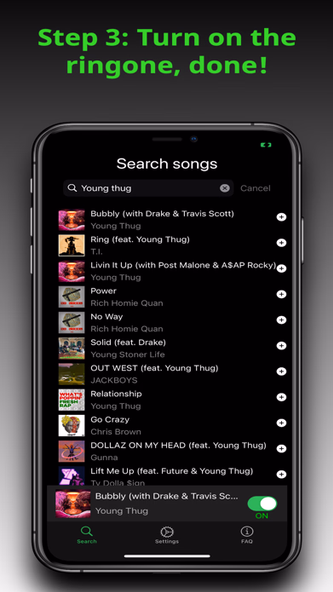 iRingtone: Ringtone for iPhone Screenshot 4 - AppWisp.com iRingtone: Ringtone for iPhone Screenshot 4 - AppWisp.com