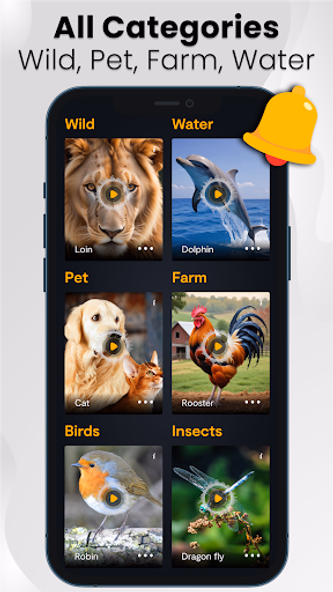 Animal sounds & wallpaper Screenshot 3 - AppWisp.com Animal sounds & wallpaper Screenshot 3 - AppWisp.com