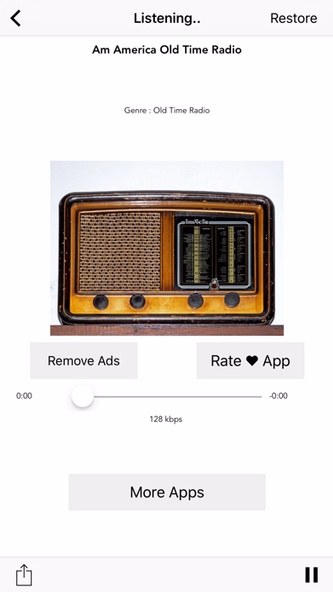Old Time Radio 24 Screenshot 3 - AppWisp.com Old Time Radio 24 Screenshot 3 - AppWisp.com