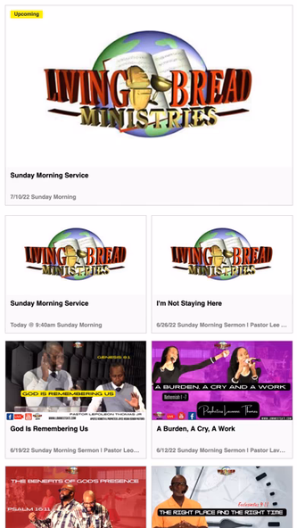 Living Bread Ministries Intl Screenshot 3 - AppWisp.com Living Bread Ministries Intl Screenshot 3 - AppWisp.com