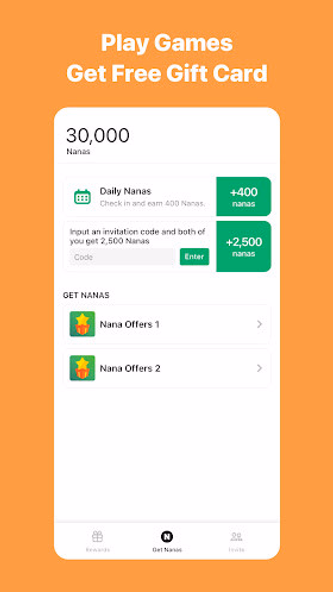 AppNana: Gift Cards Rewards Screenshot 3 - AppWisp.com AppNana: Gift Cards Rewards Screenshot 3 - AppWisp.com