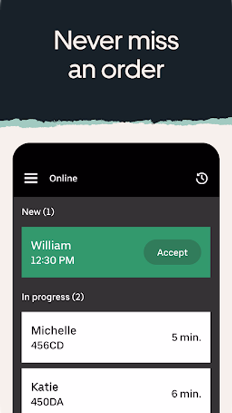 Uber Eats Orders Screenshot 2 - AppWisp.com Uber Eats Orders Screenshot 2 - AppWisp.com