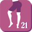 Buttocks and Legs In 21 Days - AppWisp.com