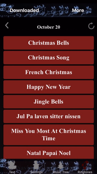 Christmas Texting & Ringtones Screenshot 2 - AppWisp.com Christmas Texting & Ringtones Screenshot 2 - AppWisp.com