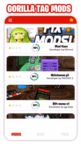 Mods Saver for Gorilla Tag Screenshot 1 - AppWisp.com Mods Saver for Gorilla Tag Screenshot 1 - AppWisp.com