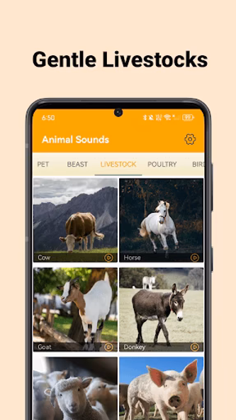 Animal Sounds - enjoy sounds Screenshot 1 - AppWisp.com Animal Sounds - enjoy sounds Screenshot 1 - AppWisp.com