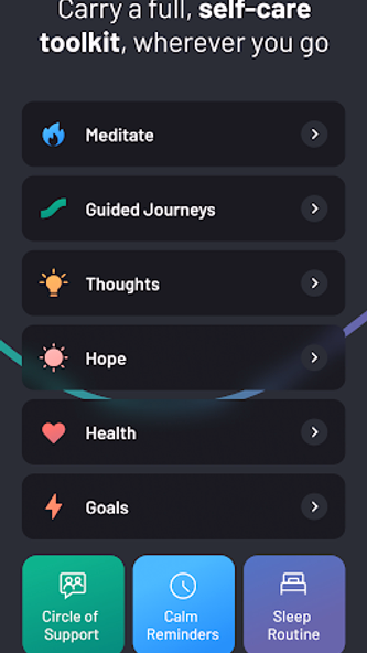 Sanvello: Anxiety & Depression Screenshot 2 - AppWisp.com Sanvello: Anxiety & Depression Screenshot 2 - AppWisp.com