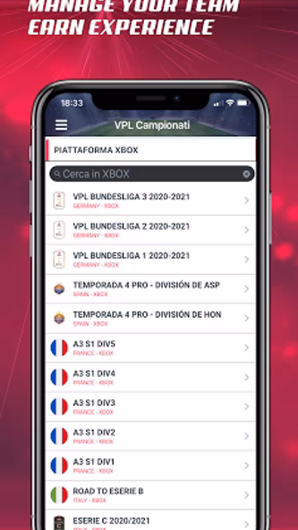 Virtual Pro League (VPL) Screenshot 3 - AppWisp.com Virtual Pro League (VPL) Screenshot 3 - AppWisp.com