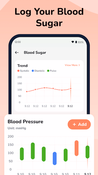 Health Tracker: Blood Pressure Screenshot 4 - AppWisp.com Health Tracker: Blood Pressure Screenshot 4 - AppWisp.com