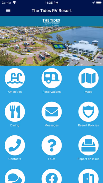 The Tides RV Resort Screenshot 1 - AppWisp.com The Tides RV Resort Screenshot 1 - AppWisp.com