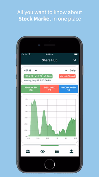 Share Hub - NEPSE Information Screenshot 1 - AppWisp.com Share Hub - NEPSE Information Screenshot 1 - AppWisp.com