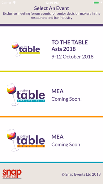TOTHETABLE Screenshot 1 - AppWisp.com TOTHETABLE Screenshot 1 - AppWisp.com
