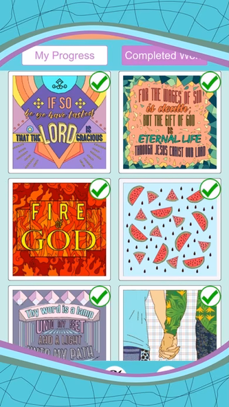 Bible Color By Number Screenshot 1 - AppWisp.com Bible Color By Number Screenshot 1 - AppWisp.com