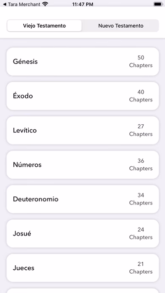 Santa Biblia en Español Screenshot 2 - AppWisp.com Santa Biblia en Español Screenshot 2 - AppWisp.com