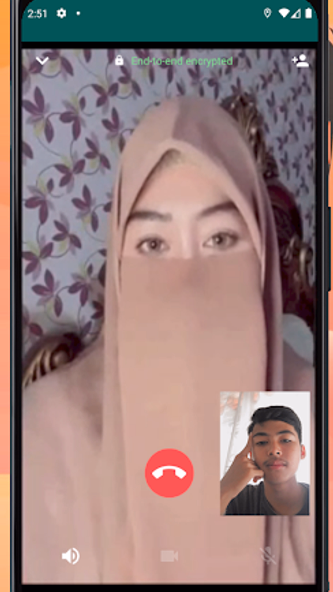Fake Call With Muslim Woman Screenshot 3 - AppWisp.com
