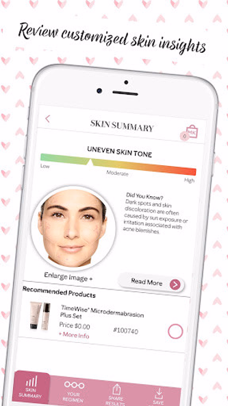 Mary Kay® Skin Analyzer Screenshot 2 - AppWisp.com Mary Kay® Skin Analyzer Screenshot 2 - AppWisp.com