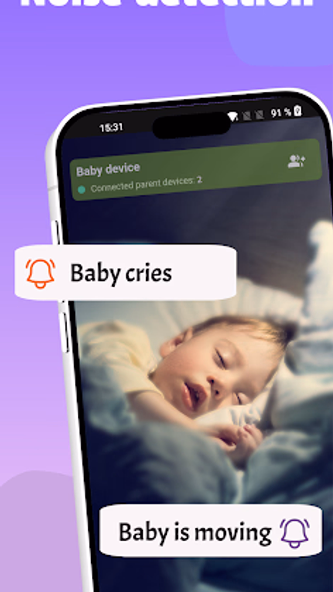 Nani − Baby Monitor Cam Screenshot 3 - AppWisp.com Nani − Baby Monitor Cam Screenshot 3 - AppWisp.com