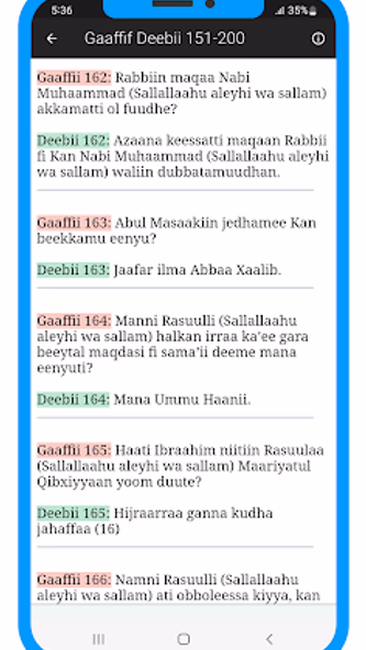 Gaaffif Deebii 440 Seenaa Nabi Screenshot 4 - AppWisp.com Gaaffif Deebii 440 Seenaa Nabi Screenshot 4 - AppWisp.com