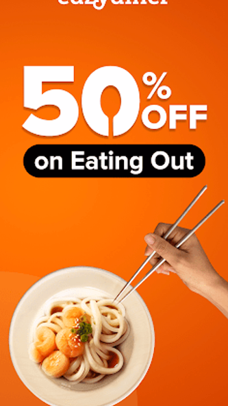 EazyDiner: Eatout & Save Screenshot 1 - AppWisp.com EazyDiner: Eatout & Save Screenshot 1 - AppWisp.com
