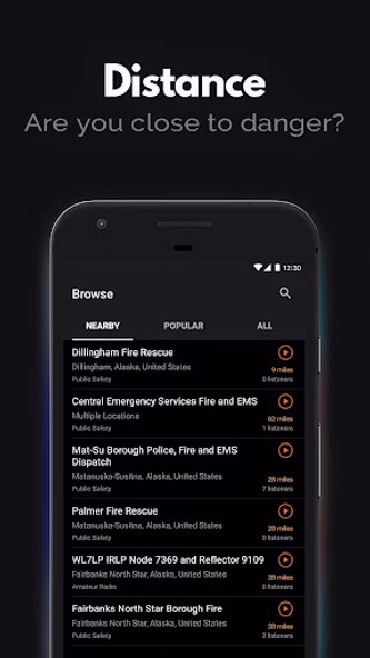 Police Scanner - Live Radio Screenshot 4 - AppWisp.com Police Scanner - Live Radio Screenshot 4 - AppWisp.com