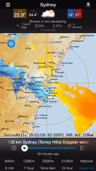 AUS Radar: WeatherAlert Screenshot 4 - AppWisp.com AUS Radar: WeatherAlert Screenshot 4 - AppWisp.com