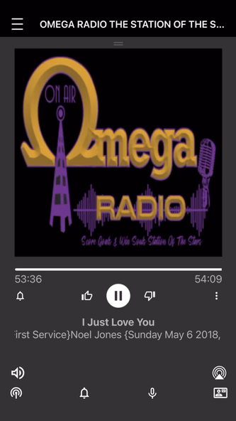 Omega Radio Screenshot 1 - AppWisp.com Omega Radio Screenshot 1 - AppWisp.com