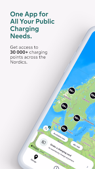 Fortum Charge & Drive Norway Screenshot 1 - AppWisp.com Fortum Charge & Drive Norway Screenshot 1 - AppWisp.com