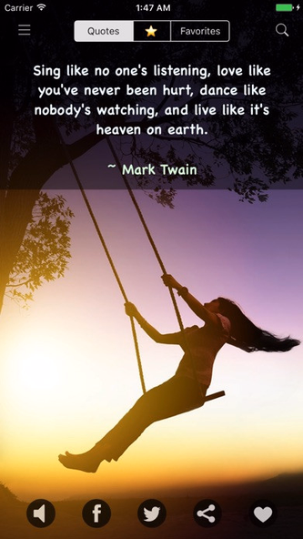 Life Quotes - Inspirational Wisdom for Happy Days Screenshot 3 - AppWisp.com Life Quotes - Inspirational Wisdom for Happy Days Screenshot 3 - AppWisp.com