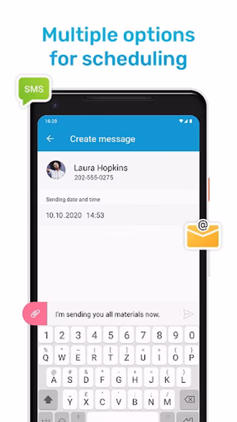 Messages Scheduler - Auto SMS Screenshot 2 - AppWisp.com Messages Scheduler - Auto SMS Screenshot 2 - AppWisp.com