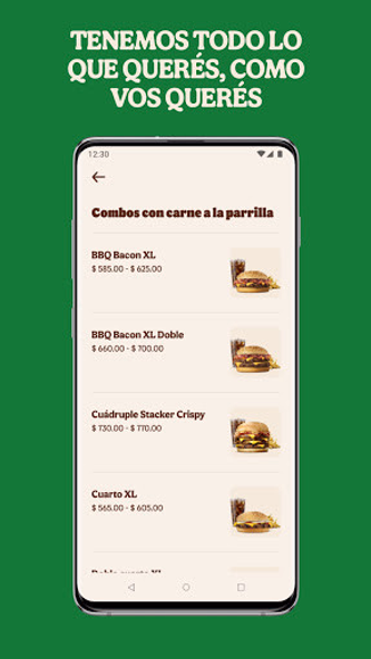 Burger King® Argentina Screenshot 3 - AppWisp.com Burger King® Argentina Screenshot 3 - AppWisp.com