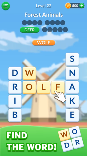 Word Blast: Search Puzzle Game Screenshot 1 - AppWisp.com Word Blast: Search Puzzle Game Screenshot 1 - AppWisp.com
