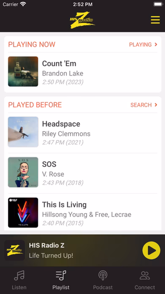 HIS Radio Z Screenshot 3 - AppWisp.com HIS Radio Z Screenshot 3 - AppWisp.com