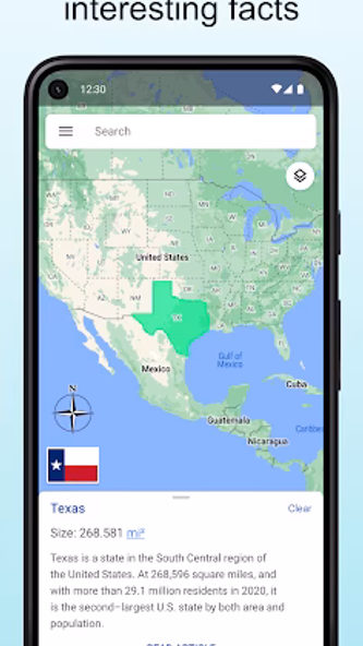 TrueWorld Maps: Country Facts Screenshot 3 - AppWisp.com TrueWorld Maps: Country Facts Screenshot 3 - AppWisp.com