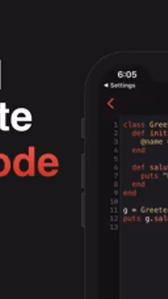 Rubyist - Ruby Scripting Screenshot 1 - AppWisp.com Rubyist - Ruby Scripting Screenshot 1 - AppWisp.com
