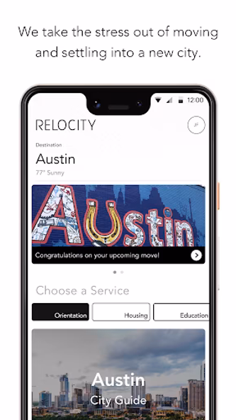 Relocity Screenshot 1 - AppWisp.com Relocity Screenshot 1 - AppWisp.com