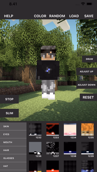Custom Skin Creator Screenshot 4 - AppWisp.com Custom Skin Creator Screenshot 4 - AppWisp.com