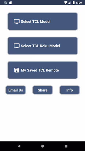 TCL Roku TV Remote Screenshot 1 - AppWisp.com