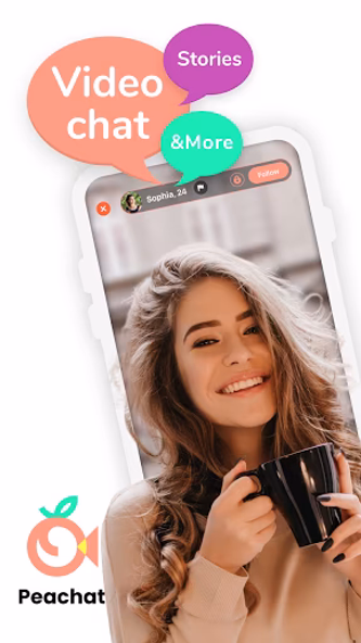 Peachat - Live Video Chat Screenshot 1 - AppWisp.com Peachat - Live Video Chat Screenshot 1 - AppWisp.com
