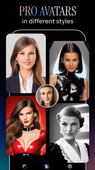 Restyle: AI Headshot Generator Screenshot 2 - AppWisp.com Restyle: AI Headshot Generator Screenshot 2 - AppWisp.com