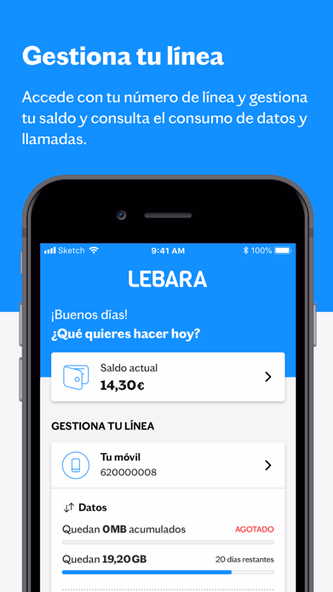 Soy Lebara - Customer area Screenshot 1 - AppWisp.com Soy Lebara - Customer area Screenshot 1 - AppWisp.com