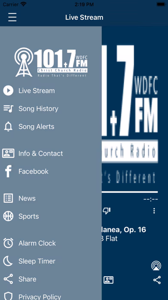 WDFC-FM Christ Church Radio Screenshot 2 - AppWisp.com WDFC-FM Christ Church Radio Screenshot 2 - AppWisp.com
