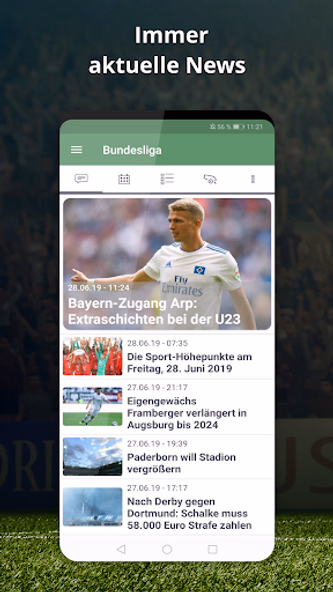 Pocket Liga - Fussball Live Screenshot 1 - AppWisp.com Pocket Liga - Fussball Live Screenshot 1 - AppWisp.com