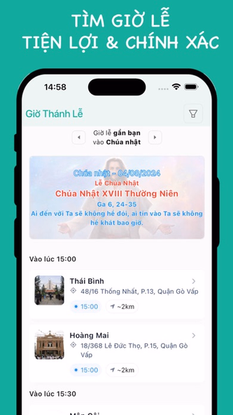 Giờ Thánh Lễ Screenshot 4 - AppWisp.com Giờ Thánh Lễ Screenshot 4 - AppWisp.com