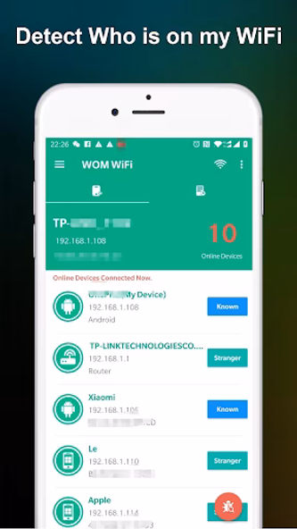 Who is on my WiFi - WiFi Scan Screenshot 1 - AppWisp.com Who is on my WiFi - WiFi Scan Screenshot 1 - AppWisp.com