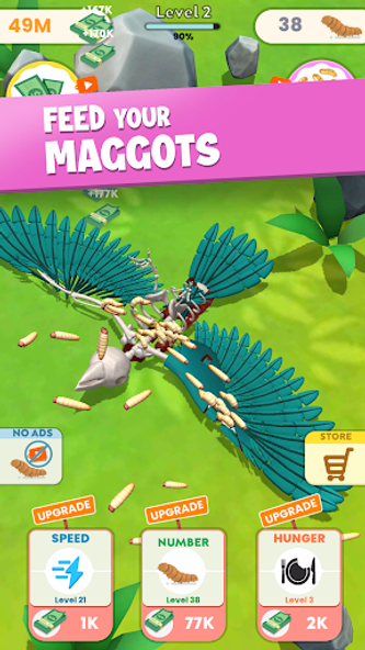 Idle Maggots Screenshot 4 - AppWisp.com Idle Maggots Screenshot 4 - AppWisp.com