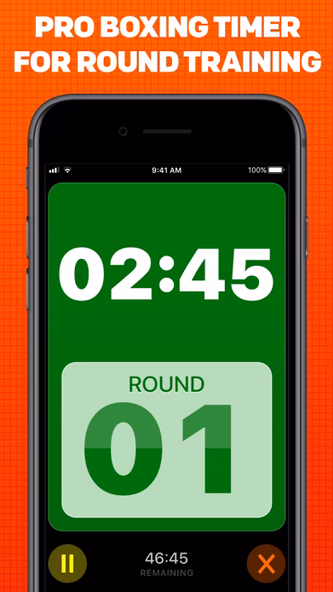 Boxing Timer Pro Round Timer Screenshot 1 - AppWisp.com Boxing Timer Pro Round Timer Screenshot 1 - AppWisp.com